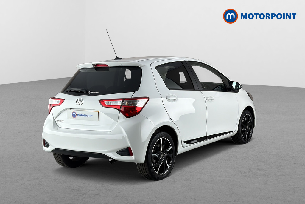 Toyota Yaris Design Automatic Petrol Hatchback - Stock Number (1675261) - Passenger side rear corner