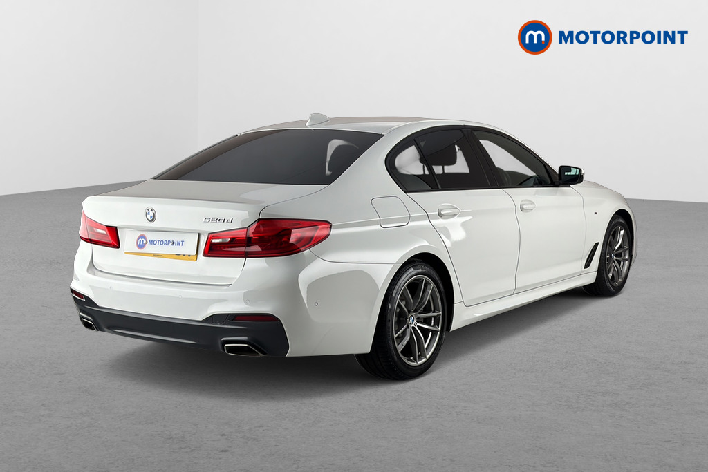 BMW 5 Series M Sport Automatic Diesel Saloon - Stock Number (1675523) - Passenger side rear corner