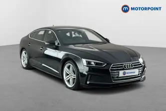 Audi A5 S Line Automatic Petrol Hatchback - Stock Number (1677431) - Drivers side front corner