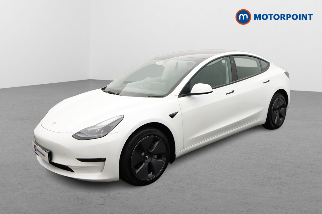 Tesla Model 3 Long Range Automatic Electric Saloon - Stock Number (1678020) - Passenger side front corner