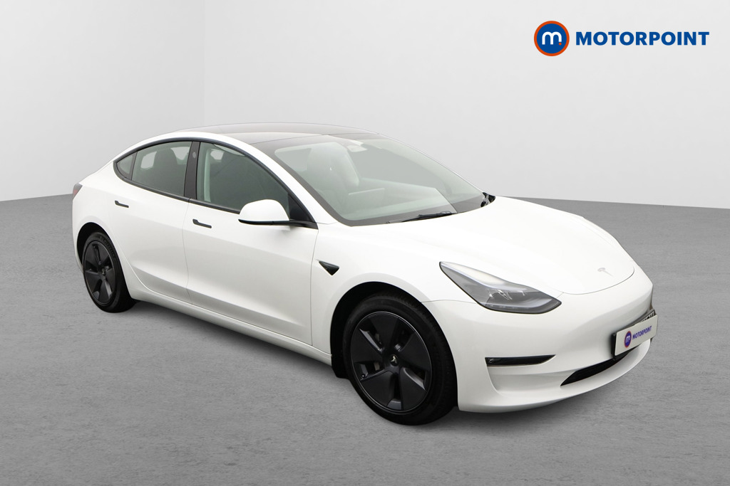 Tesla Model 3 Long Range Automatic Electric Saloon - Stock Number (1678020) - Drivers side front corner
