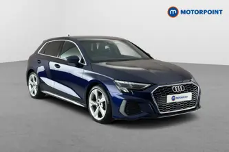 Audi A3 S Line Automatic Petrol Hatchback - Stock Number (1678740) - Drivers side front corner