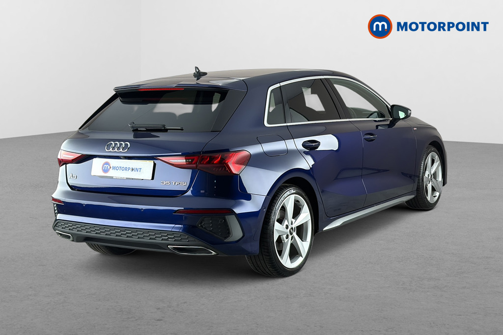 Audi A3 S Line Automatic Petrol Hatchback - Stock Number (1678740) - Passenger side rear corner