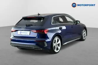 Audi A3 S Line Automatic Petrol Hatchback - Stock Number (1678740) - Passenger side rear corner