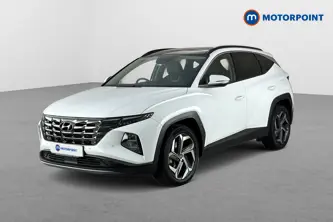 Hyundai Tucson Ultimate Automatic Petrol-Electric Hybrid SUV - Stock Number (1679161) - Passenger side front corner