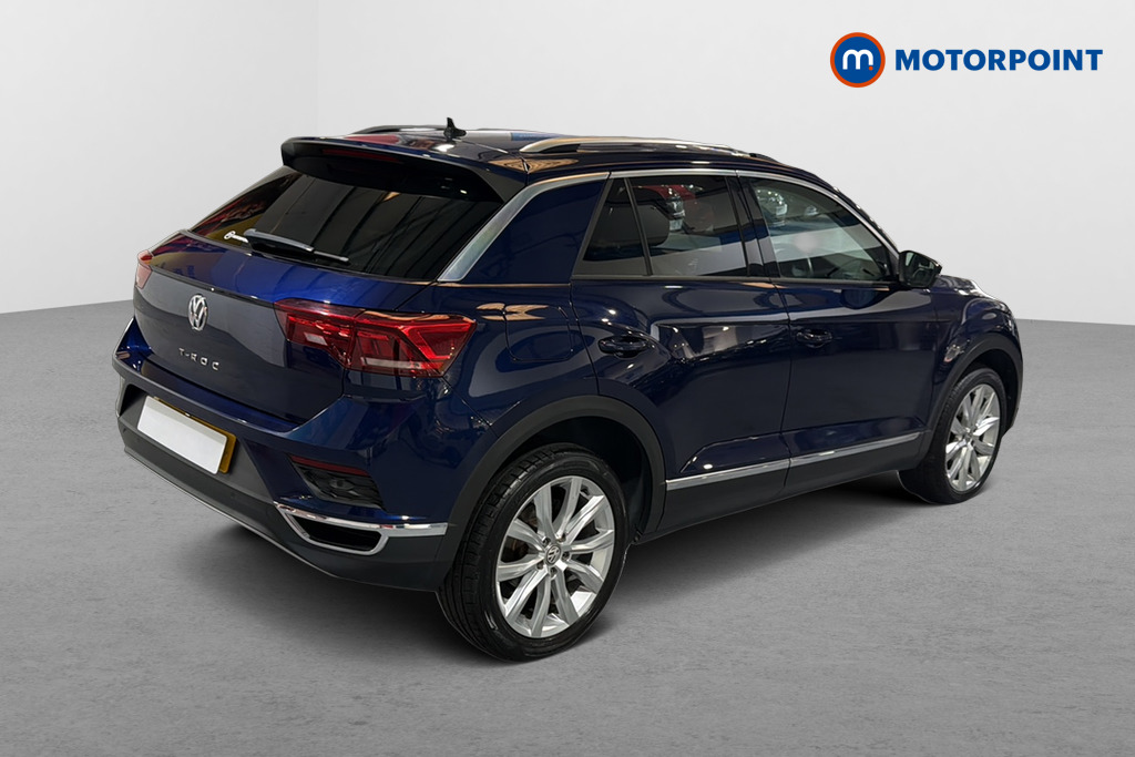 Volkswagen T-Roc SEL Manual Petrol SUV - Stock Number (1672591) - Passenger side rear corner