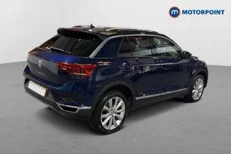 Volkswagen T-Roc SEL Manual Petrol SUV - Stock Number (1672591) - Passenger side rear corner