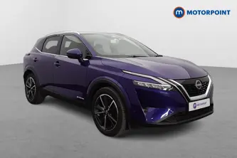 Nissan Qashqai Tekna Automatic Petrol-Electric Hybrid SUV - Stock Number (1672669) - Drivers side front corner
