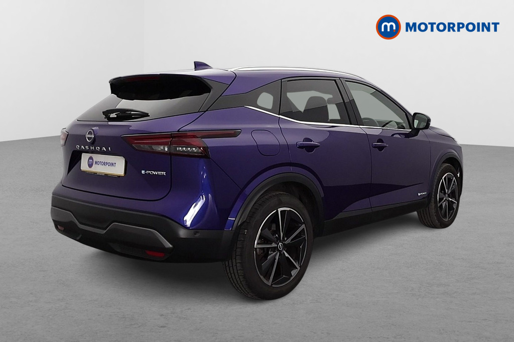 Nissan Qashqai Tekna Automatic Petrol-Electric Hybrid SUV - Stock Number (1672669) - Drivers side rear corner