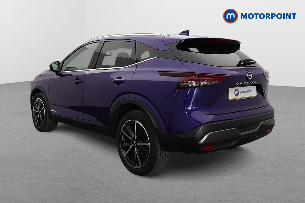 Nissan Qashqai Tekna Automatic Petrol-Electric Hybrid SUV - Stock Number (1672669) - Passenger side rear corner