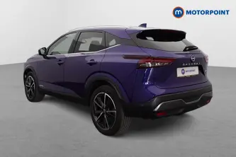 Nissan Qashqai Tekna Automatic Petrol-Electric Hybrid SUV - Stock Number (1672669) - Passenger side rear corner