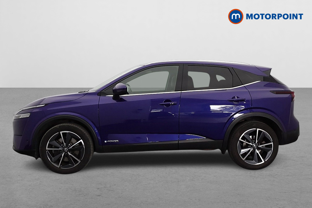 Nissan Qashqai Tekna Automatic Petrol-Electric Hybrid SUV - Stock Number (1672669) - Passenger side