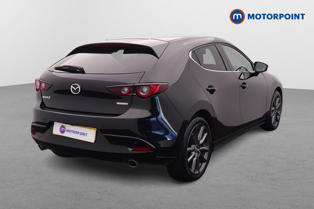 Mazda 3 Exclusive-Line Automatic Petrol Hatchback - Stock Number (1672724) - Drivers side rear corner