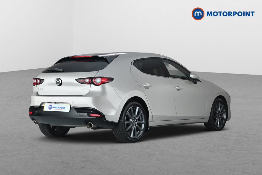 Mazda 3 Exclusive-Line Automatic Petrol Hatchback - Stock Number (1672731) - Passenger side rear corner