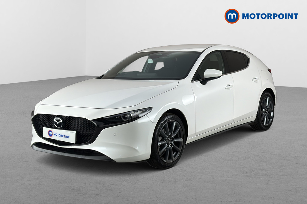 Mazda 3 Exclusive-Line Automatic Petrol Hatchback - Stock Number (1672971) - Passenger side front corner