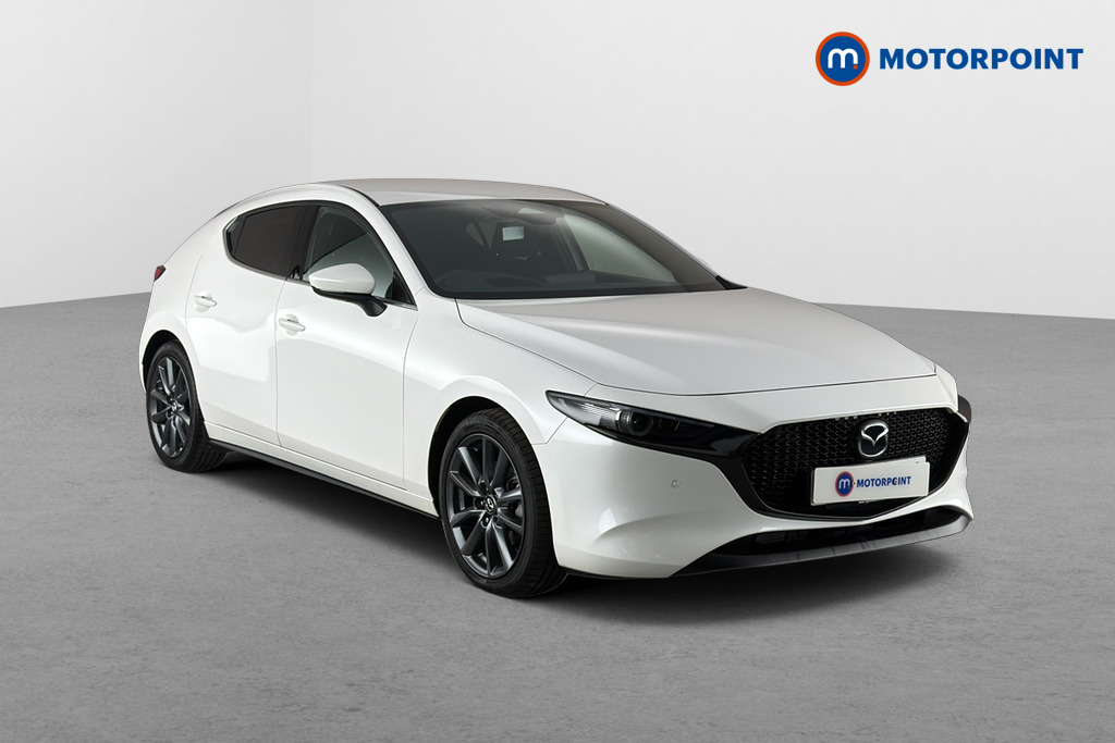 Mazda 3 Exclusive-Line Automatic Petrol Hatchback - Stock Number (1672971) - Drivers side front corner