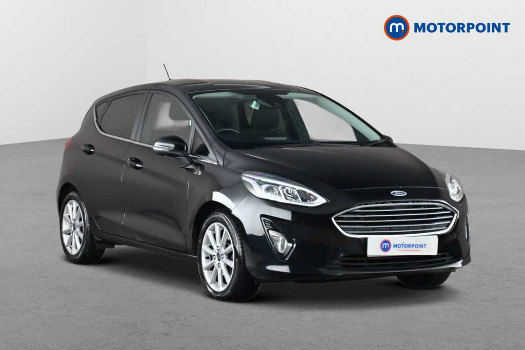 Ford Fiesta Titanium Manual Petrol Hatchback - Stock Number (1673055) - Drivers side front corner