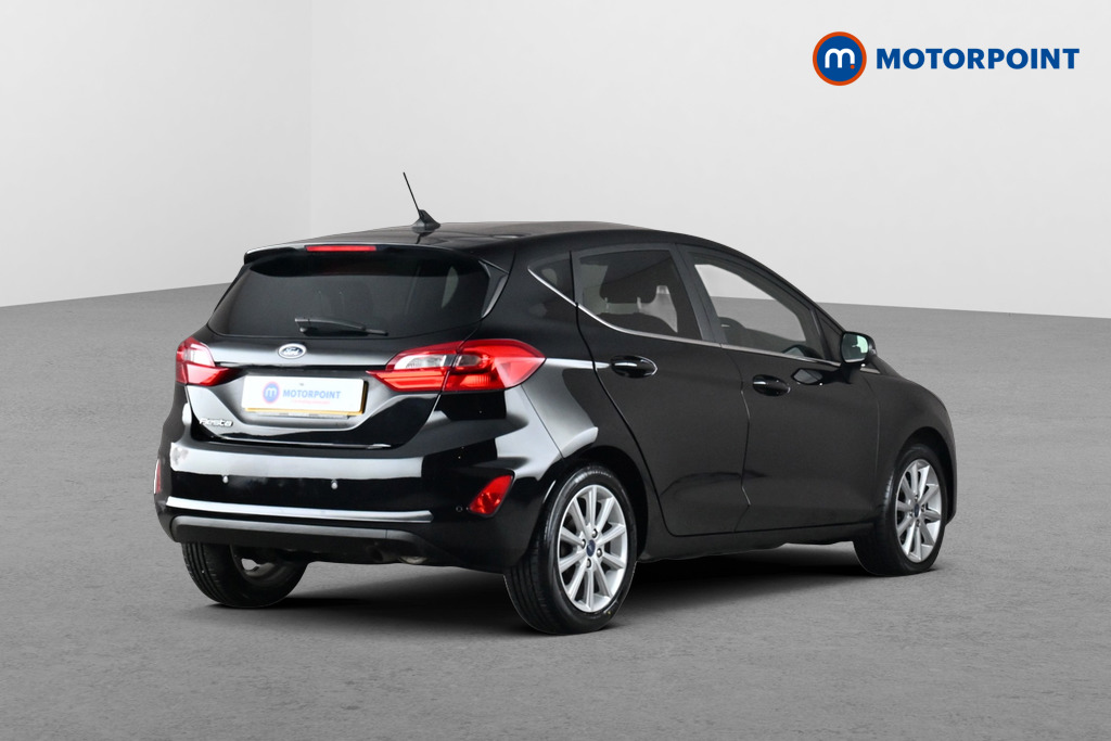 Ford Fiesta Titanium Manual Petrol Hatchback - Stock Number (1673055) - Passenger side rear corner