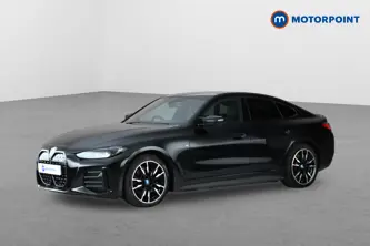 BMW I4 M50 Automatic Electric Hatchback - Stock Number (1673922) - Passenger side front corner