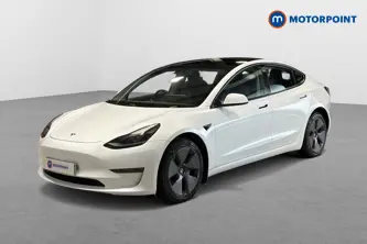 Tesla Model 3 Long Range Automatic Electric Saloon - Stock Number (1675022) - Passenger side front corner