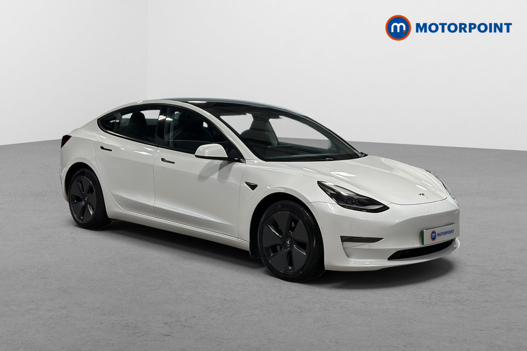 Tesla Model 3 Long Range Automatic Electric Saloon - Stock Number (1675022) - Drivers side front corner