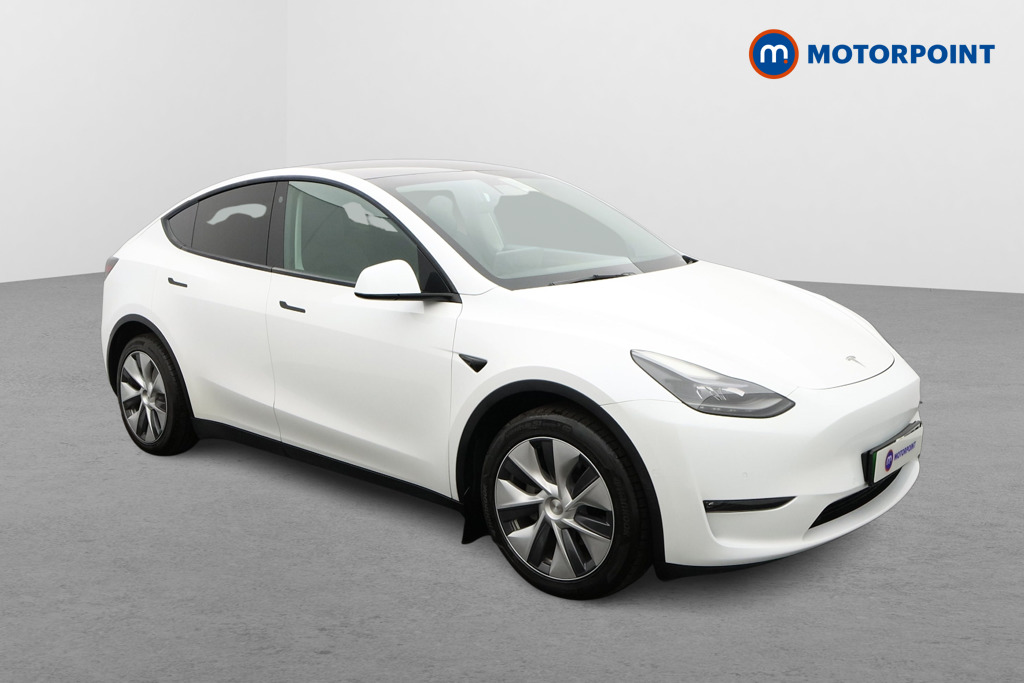 Tesla Model Y Long Range Automatic Electric SUV - Stock Number (1676593) - Drivers side front corner