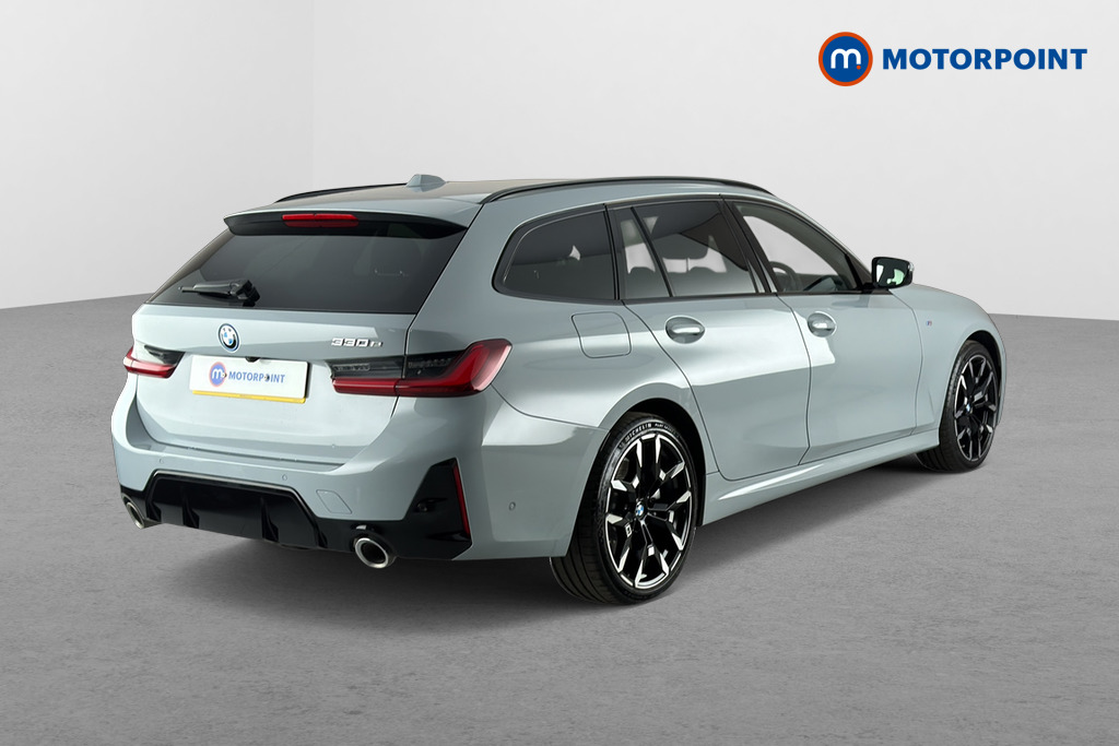 BMW 3 Series M Sport Automatic Petrol Plug-In Hybrid Estate - Stock Number (1677624) - Passenger side rear corner