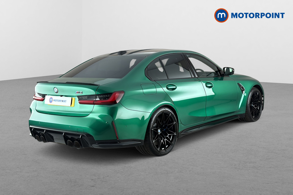 BMW M3 M3 Competition M Automatic Petrol Saloon - Stock Number (1678318) - Passenger side rear corner