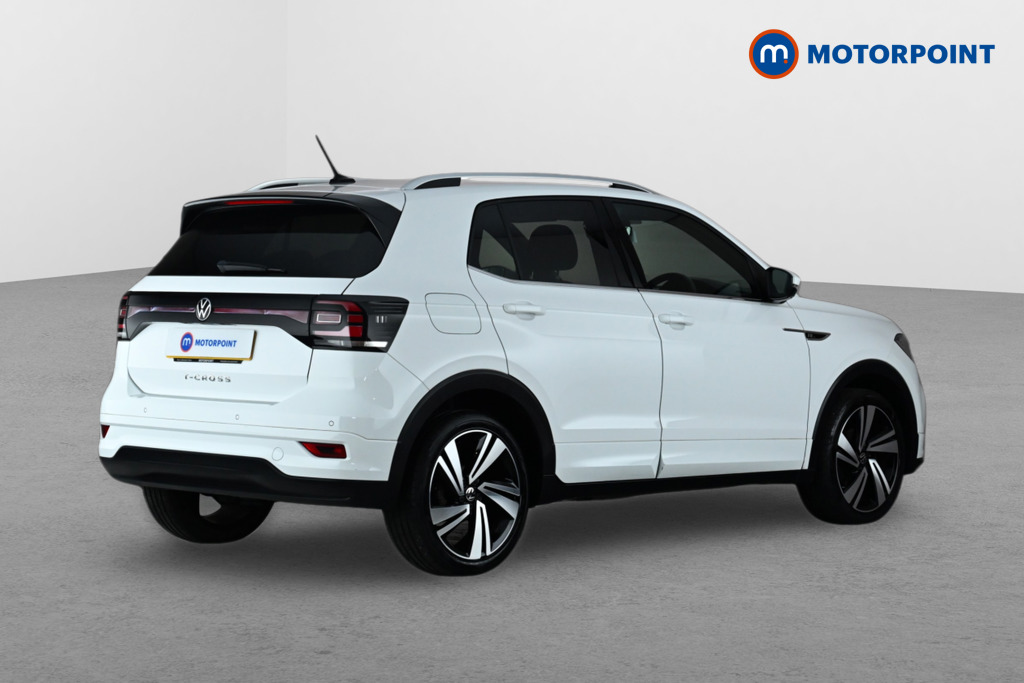 Volkswagen T-Cross R-Line Automatic Petrol SUV - Stock Number (1678519) - Drivers side rear corner