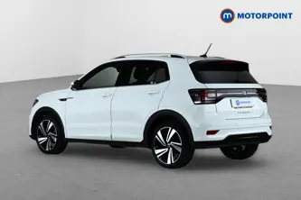 Volkswagen T-Cross R-Line Automatic Petrol SUV - Stock Number (1678519) - Passenger side rear corner