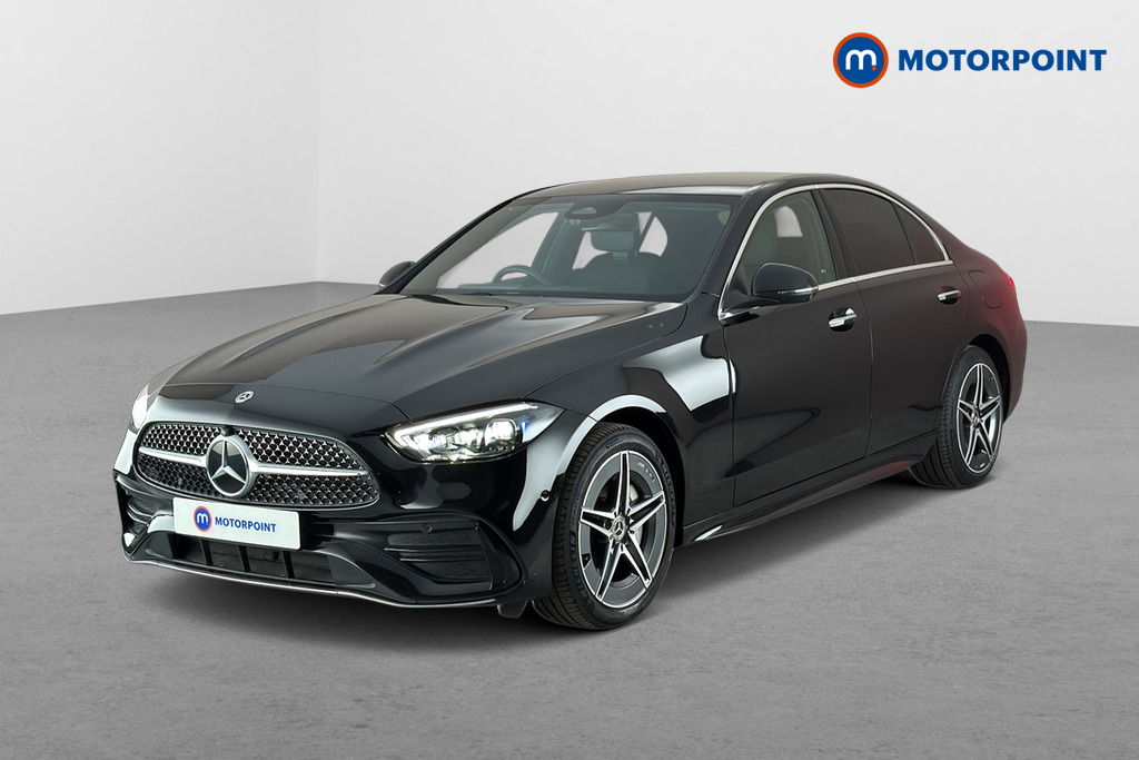 Mercedes-Benz C Class Amg Line Automatic Petrol Plug-In Hybrid Saloon - Stock Number (1679383) - Passenger side front corner