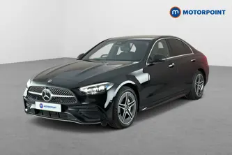 Mercedes-Benz C Class Amg Line Automatic Petrol Plug-In Hybrid Saloon - Stock Number (1679383) - Passenger side front corner