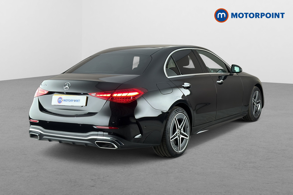 Mercedes-Benz C Class Amg Line Automatic Petrol Plug-In Hybrid Saloon - Stock Number (1679383) - Passenger side rear corner