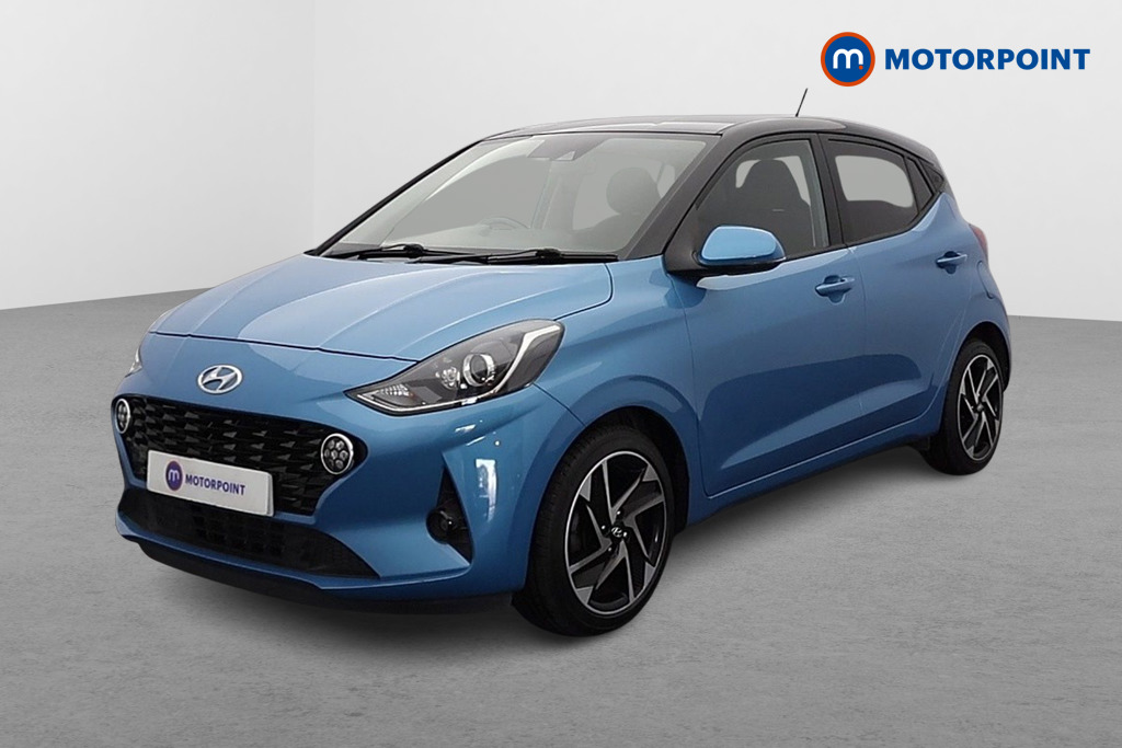 Hyundai I10 Premium Manual Petrol Hatchback - Stock Number (1679633) - Passenger side front corner