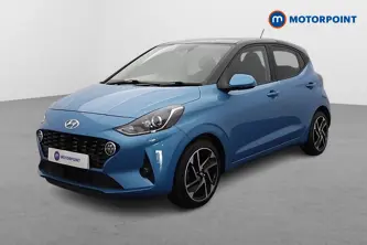 Hyundai I10 Premium Manual Petrol Hatchback - Stock Number (1679633) - Passenger side front corner