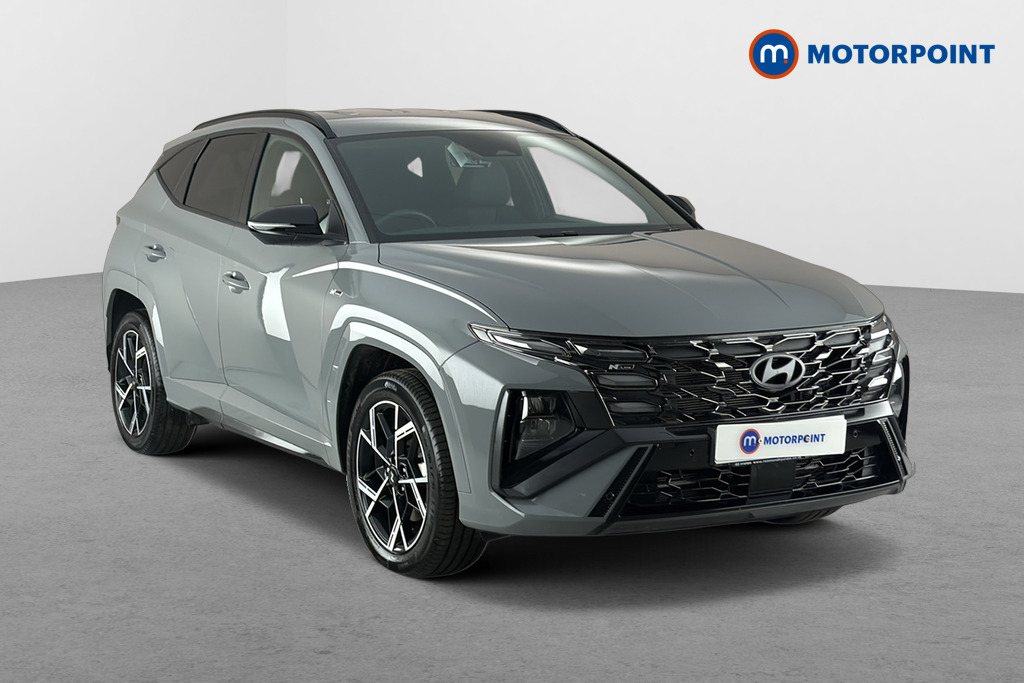 Hyundai Tucson N Line Automatic Petrol-Electric Hybrid SUV - Stock Number (1680342) - Drivers side front corner