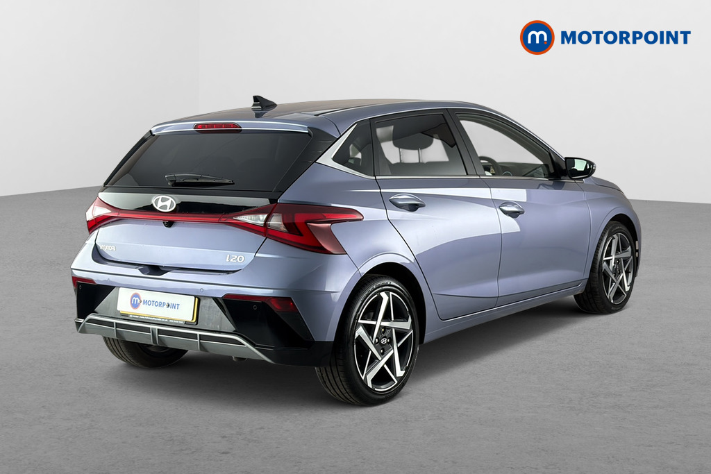 Hyundai I20 Premium Automatic Petrol Hatchback - Stock Number (1680343) - Passenger side rear corner