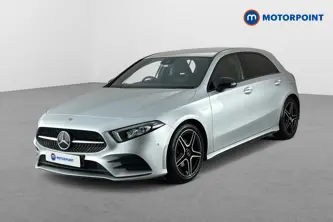 Mercedes-Benz A Class Amg Line Executive Edition Automatic Petrol Hatchback - Stock Number (1680669) - Passenger side front corner