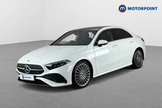 Mercedes-Benz A Class Amg Line Automatic Petrol Saloon - Stock Number (1680945) - Passenger side front corner