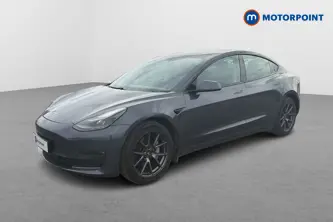 Tesla Model 3 Long Range Automatic Electric Saloon - Stock Number (1597605) - Passenger side front corner