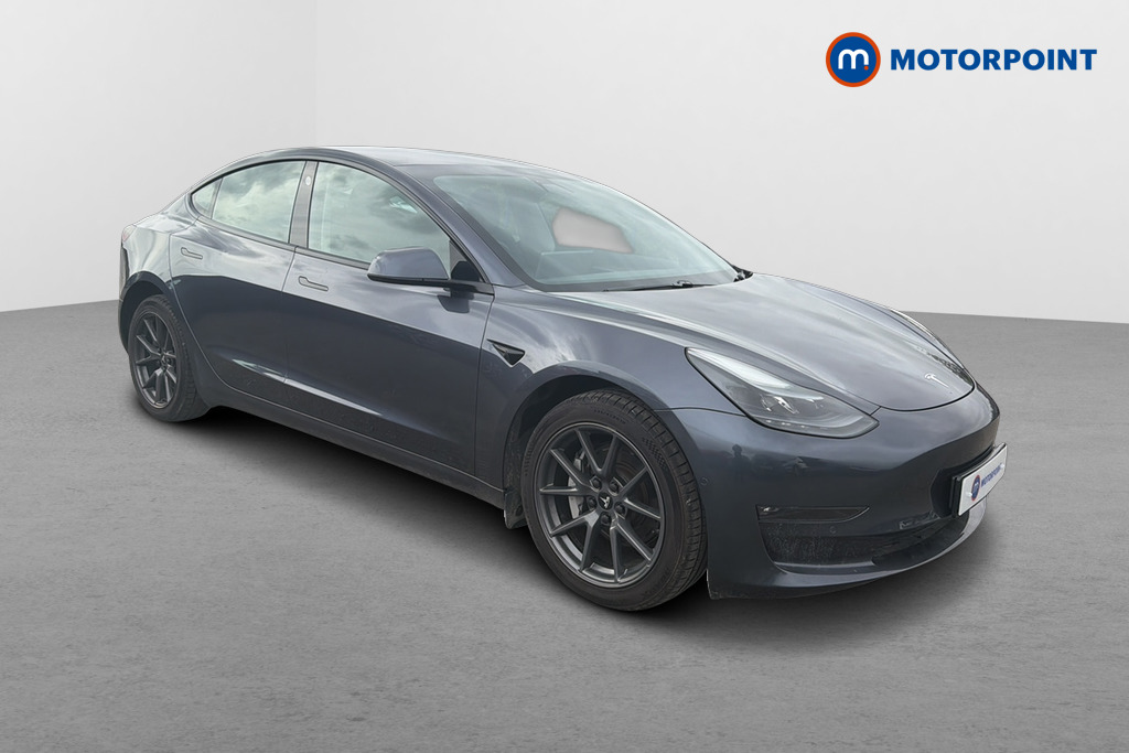 Tesla Model 3 Long Range Automatic Electric Saloon - Stock Number (1597605) - Drivers side front corner