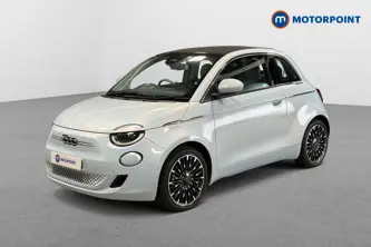 Fiat 500 La Prima Automatic Electric Convertible - Stock Number (1672415) - Passenger side front corner