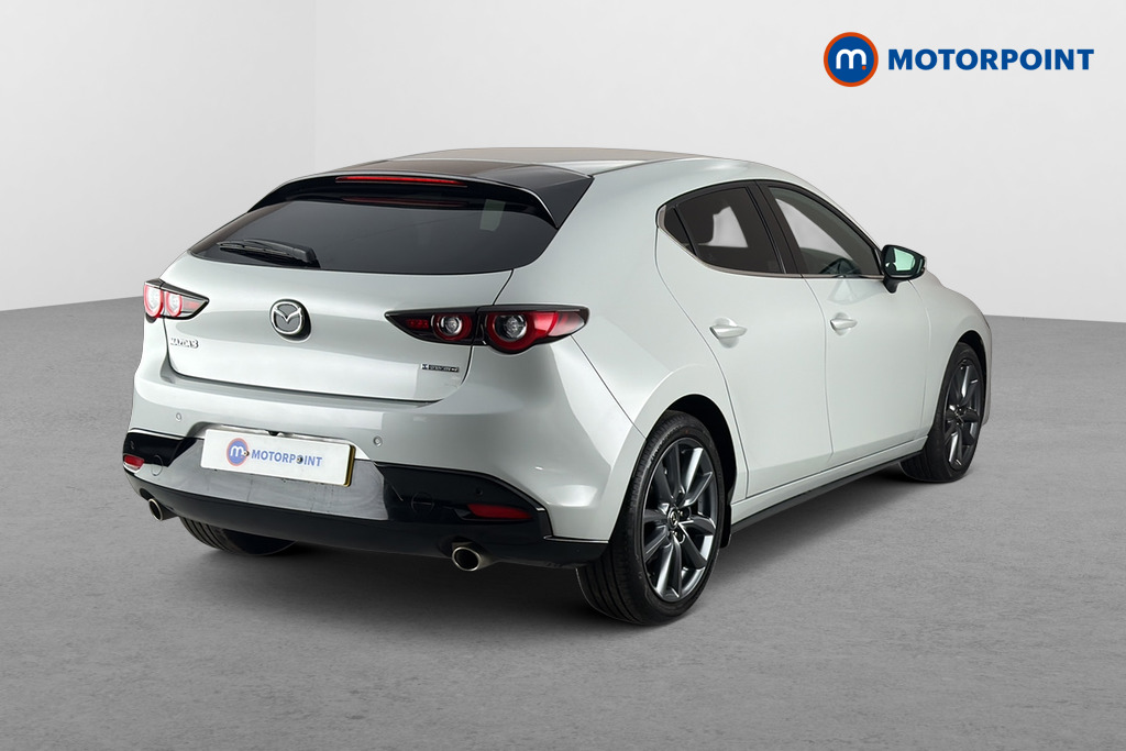 Mazda 3 Exclusive-Line Automatic Petrol Hatchback - Stock Number (1672721) - Passenger side rear corner