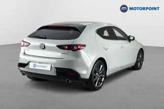 Mazda 3 Exclusive-Line Automatic Petrol Hatchback - Stock Number (1672721) - Passenger side rear corner