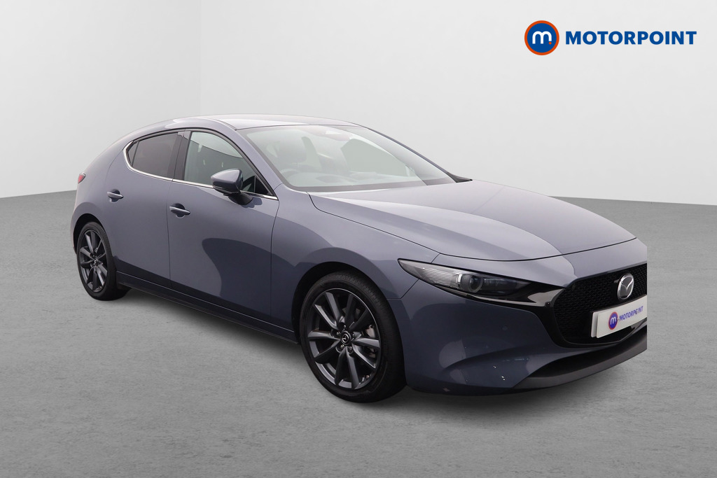 Mazda 3 Exclusive-Line Automatic Petrol Hatchback - Stock Number (1672728) - Drivers side front corner