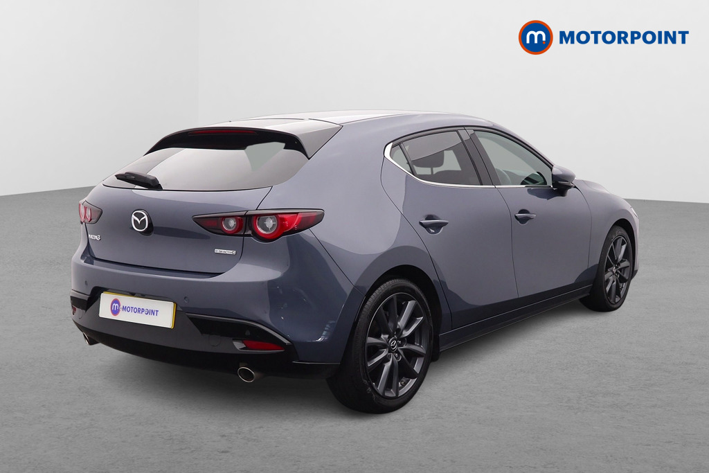Mazda 3 Exclusive-Line Automatic Petrol Hatchback - Stock Number (1672728) - Drivers side rear corner
