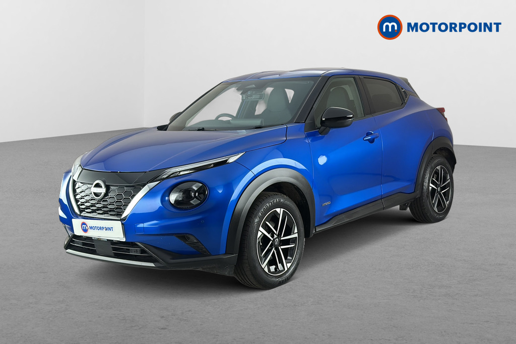 Nissan Juke N-Connecta Automatic Petrol-Electric Hybrid SUV - Stock Number (1681189) - Passenger side front corner