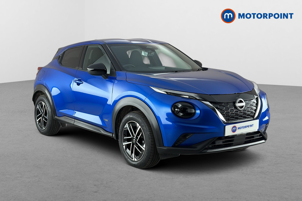 Nissan Juke N-Connecta Automatic Petrol-Electric Hybrid SUV - Stock Number (1681189) - Drivers side front corner