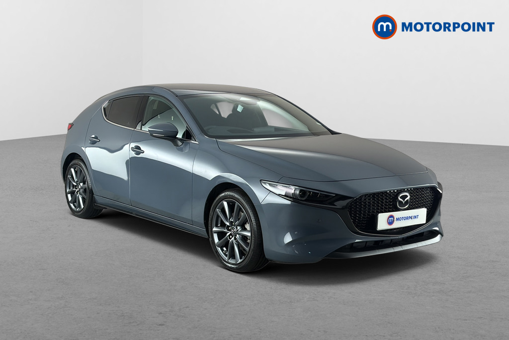 Mazda 3 Exclusive-Line Automatic Petrol Hatchback - Stock Number (1672961) - Drivers side front corner