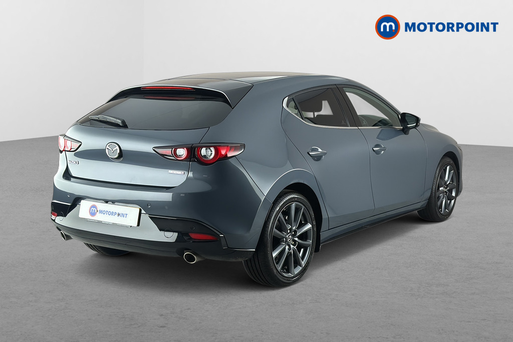 Mazda 3 Exclusive-Line Automatic Petrol Hatchback - Stock Number (1672961) - Passenger side rear corner